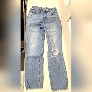 Madewell Curvy Perfect Vintage Jean in Coney Wash